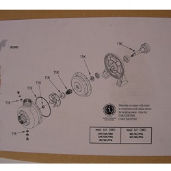 Ebara sealkit DWO Kool-Keramiek-NBR