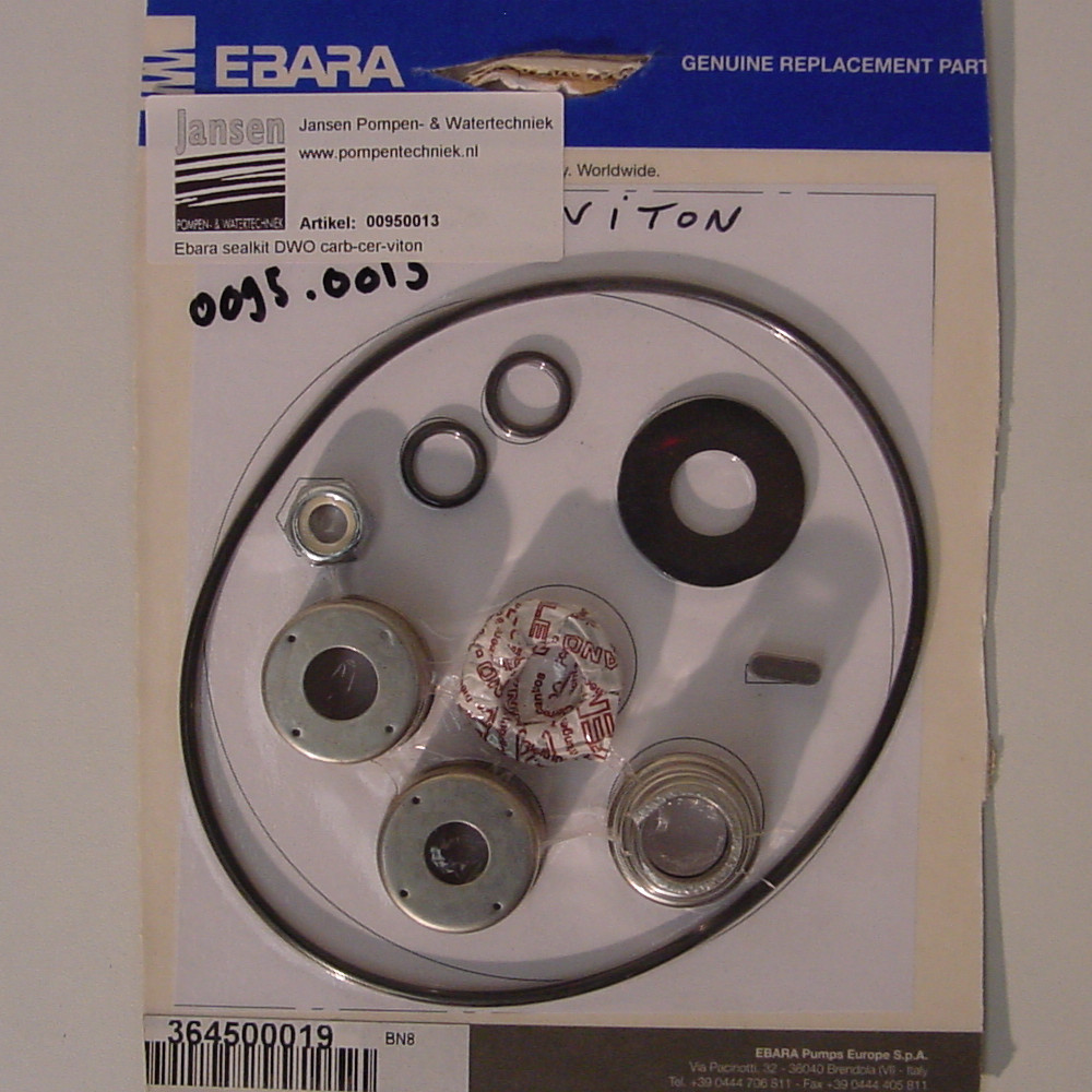 Sealkit  Ebara DWO serie Sic-Sic-Viton