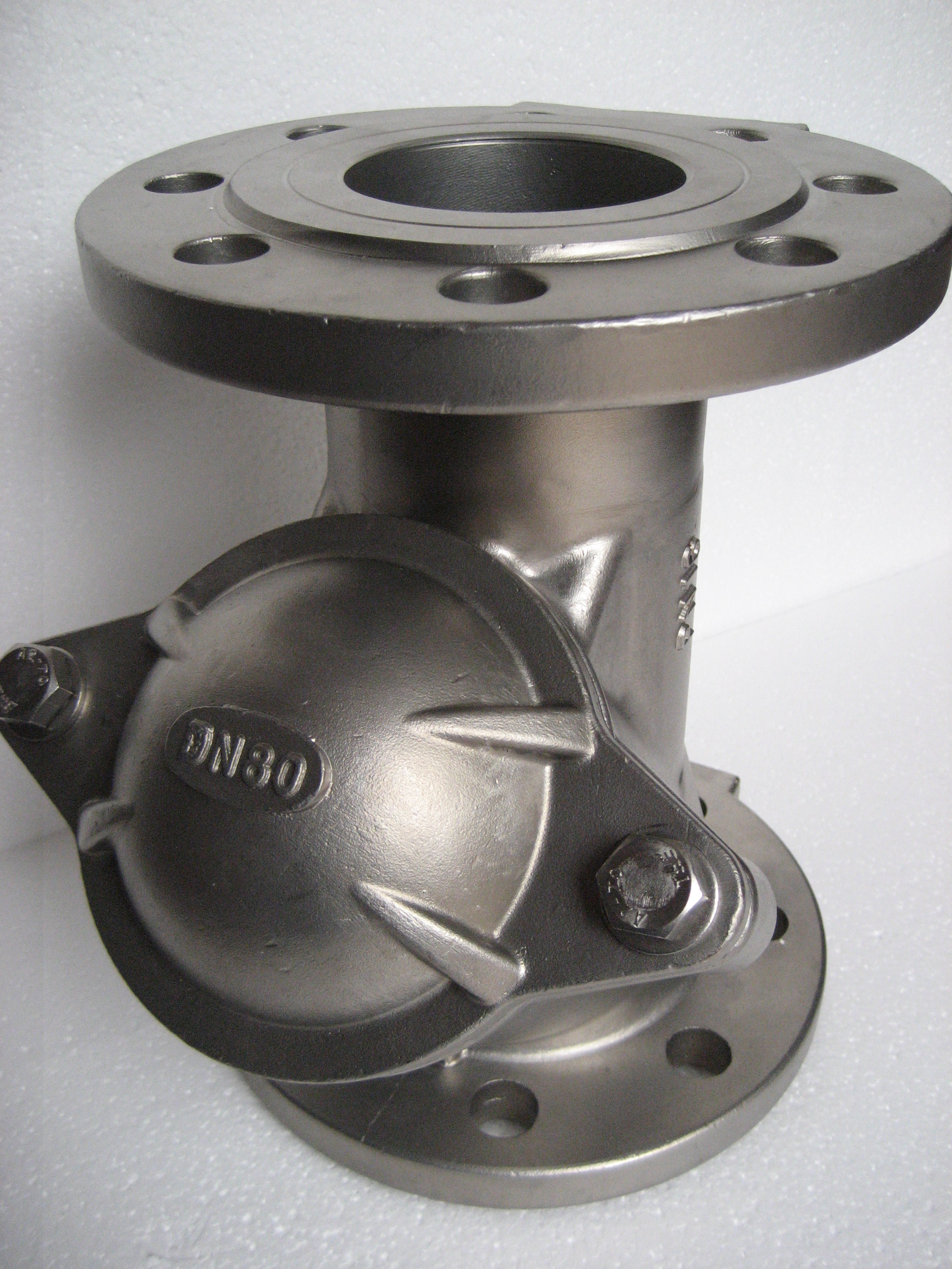 RVS316 balkeerklep DN100, PN16, NBR